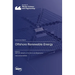 Offshore Renewable Energy