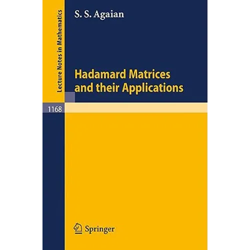 Hadamard Matrices and Their Applications