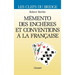 Memento des enchères à la française