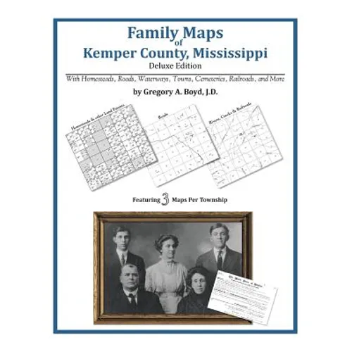 Family Maps of Kemper County, Mississippi