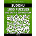 Sudoku 1,000 Puzzles, 500 Easy and 500 Medium: Keep Your Brain Active For Hours With This Sudoku Puzzle Book