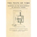 The Tests of Time: Readings in the Development of Physical Theory