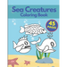 Sea Creatures Coloring Book: A Coloring Book for Kids Ages 4-8 & Adults With Amazing Ocean Animals Stress Relief Patterns