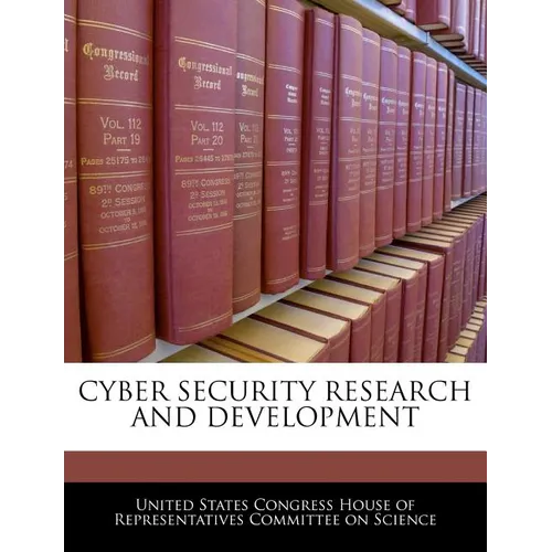 Cyber Security Research and Development