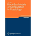 Black-Box Models of Computation in Cryptology