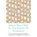 What You'll Eat In The Event Of Disasters: The Guide To Food And Water Preservation, Methods For Survival: Food Prep Guide For Disaster