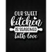 Our Sweet Kitchen Is Seasoned With Love: Recipe Notebook to Write In Favorite Recipes - Best Gift for your MOM - Cookbook For Writing Recipes - Recipe