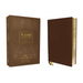 Nasb, Thinline Bible, Genuine Leather, Buffalo, Brown, Red Letter Edition, 1995 Text, Comfort Print
