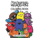 Monster Coloring Book: 30 Cute Unique Coloring Pages, Coloring Book For Kids Ages 4-8