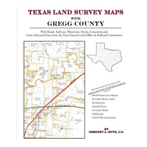 Texas Land Survey Maps for Gregg County