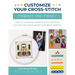 Customize Your Cross-Stitch: Friends and Family: Learn to Customize, Prepare, Stitch, and Finish Your Very Own Personalized Cross-Stitch Creations