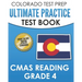 COLORADO TEST PREP Ultimate Practice Test Book CMAS Reading Grade 4: Includes 4 Complete CMAS Reading Practice Tests