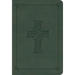 ESV Value Large Print Compact Bible (Trutone, Quiet Forest, Celtic Cross Design)