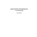 Krzysztof Penderecki: A Bio-Bibliography