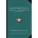 Shakespeare, Bacon, Jonson, And Greene: A Study (1897)