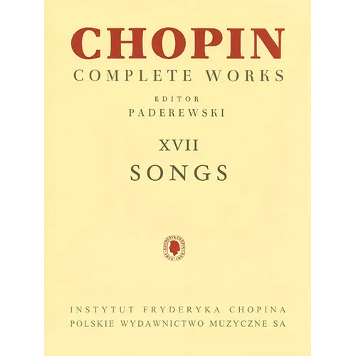 Songs: Chopin Complete Works Vol. XVII