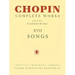 Songs: Chopin Complete Works Vol. XVII