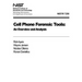 Cell Phone Foresnsic Tools: Overview and Analysis