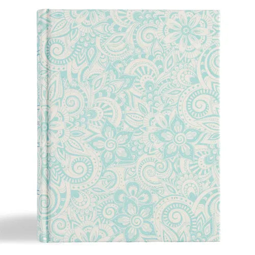 KJV Notetaking Bible, Blue Floral