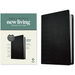 NLT Large Print Thinline Reference Bible, Filament Enabled Edition (Red Letter, Leatherlike, Black)