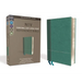 NIV, Personal Size Reference Bible, Large Print, Imitation Leather, Blue, Red Letter Edition, Comfort Print