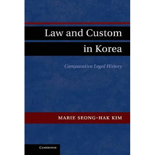 Law and Custom in Korea