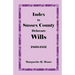 Index to Sussex County, Delaware Wills: 1800-1851