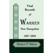 Vital Records of Warren, New Hampshire, 1887-2005