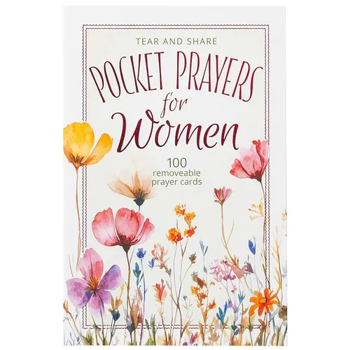 Pocket Prayers for Women: Tear and Share - 100 Removeable Prayer Cards