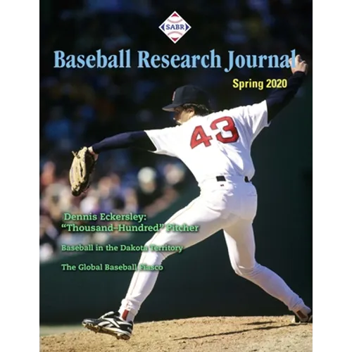 Baseball Research Journal (Brj), Volume 49 #1