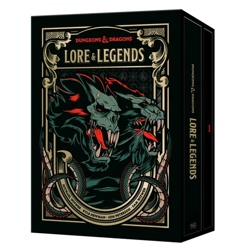 Lore & Legends [Special Edition, Boxed Book & Ephemera Set]: A Visual Celebration of the Fifth Edition of the World's Greatest Roleplaying Game