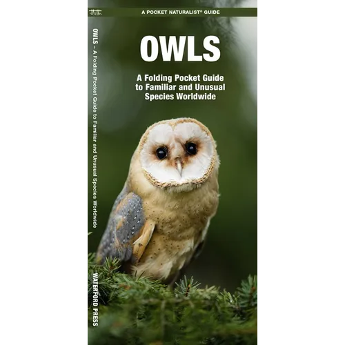 Owls: A Folding Pocket Guide to Familiar and Unusual Species Worldwide