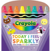 Crayola: Today I Feel Sparkly: And Other Colorful Emotions (a Crayola Shaped Board Book for Toddlers)