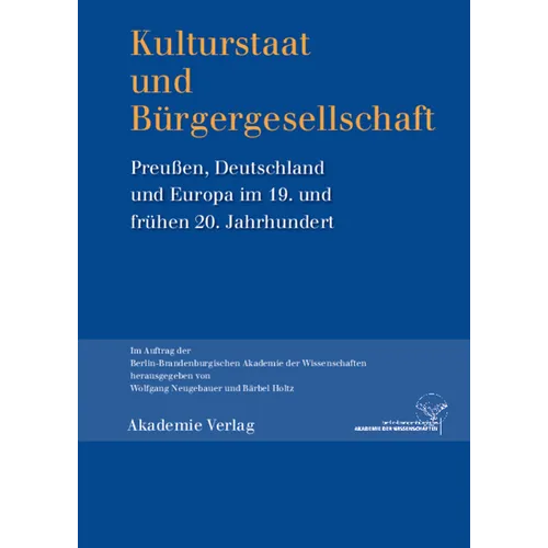 Kulturstaat und Bürgergesellschaft