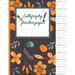 Calligraphy Practice paper: Orange hand writing workbook for adults & kids 120 pages of practice sheets to write in (8.5x11 Inch).