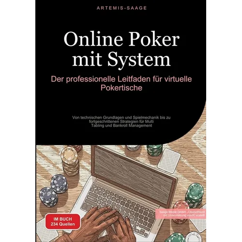 Online Poker mit System: Der professionelle Leitfaden für virtuelle Pokertische: Von technischen Grundlagen und Spielmechanik bis zu fortgeschrittenen