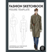 Fashion Sketchbook Male Figure Template: Over 200 male fashion figure templates in 10 different poses