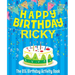 Happy Birthday Ricky - The Big Birthday Activity Book: Personalized Children's Activity Book