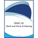 TEXES 181 Deaf and Hard of Hearing