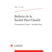 Bulletin de la Societe Paul Claudel: Correspondance Claudel ? Saint-John Perse