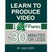 Learn to Produce Videos with FFmpeg: In Thirty Minutes or Less