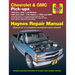 Chevrolet & GMC Pick-Ups 1988-20 & Suburban, Blazer, Jimmy, Tahoo & Yukon 1992-00