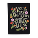 Wicked Embroidered Journal
