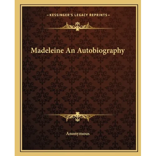 Madeleine An Autobiography