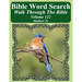 Bible Word Search Walk Through The Bible Volume 122: Matthew #1 Extra Large Print
