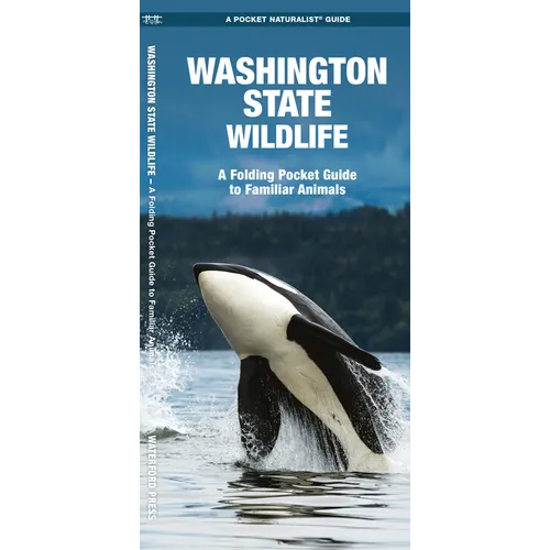 Washington State Wildlife: A Folding Pocket Guide to Familiar Animals