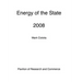 Energy Of The State 2008