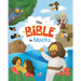 The Bible in Blocks: 40 Engaging Bible Stories with Fun Block-Style Illustrations for Kids and Families