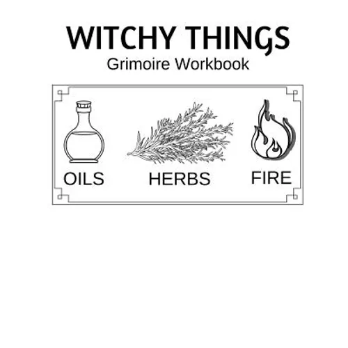 Witchy Things Grimoire Workbook