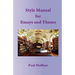 Style Manual for Essays and Theses